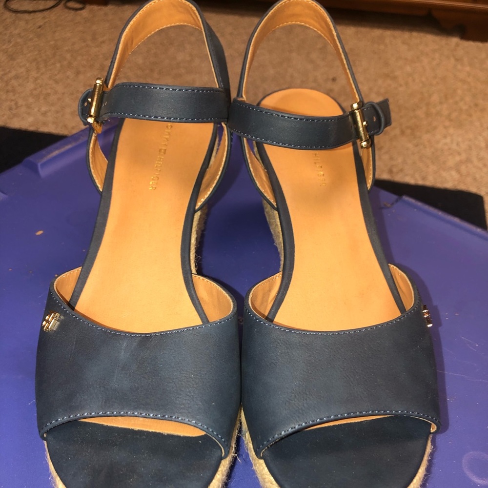 Tommy Hillfiger wedged sandals